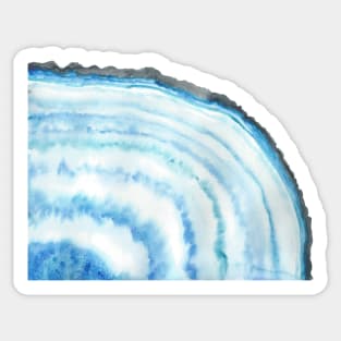 Watercolor geode Sticker